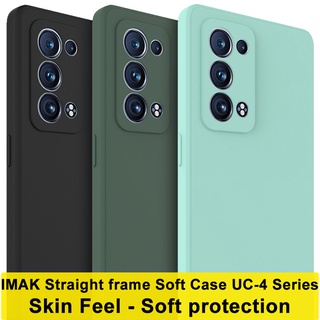 Original Imak Fashion Colorful Casing Oppo Reno 6 Pro Plus 5G Skin feel Soft TPU Case Oppo Reno6 5G Full Protection Silicone Back Cover