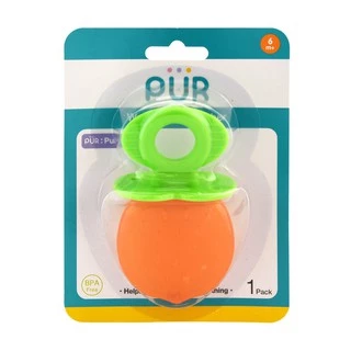 Pur ยางกัดน้ำสเตอริไลส์ แช่เย็น ลาย ผลไม้ Water Filled Teether