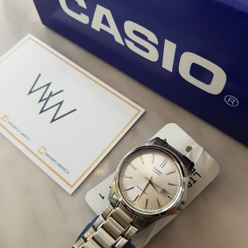 ของแท้ นาฬิกาข้อมือ Casio ผู้หญิง รุ่น LTP-1183 (สายสแตนเลส)