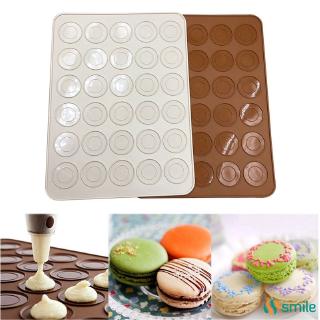 แม่พิมพ์ซิลิโคน macaron ขนมเบเกอรี่ 30 ช่อง diy