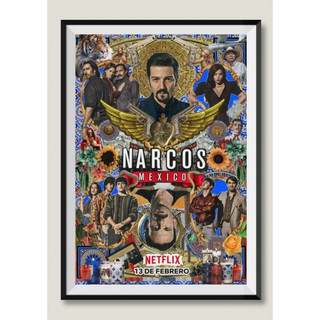 โปสเตอร์ซีรีย์ Narcos Netflixs