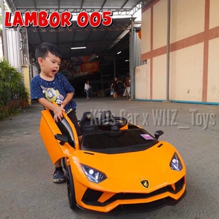 🏎Lamborghini Aventador 12V (✨ฟรี Microphone | ปรับความเร็วได้ | ออกตัวสมูท✨) รถแบตเตอรี่เด็กขายดี : KIDs CAR