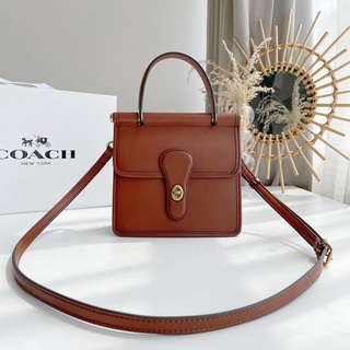 ❤️‍🔥original💯 COACH 5789/Womens handbag/shoulder messenger bag/leisure bag/brown