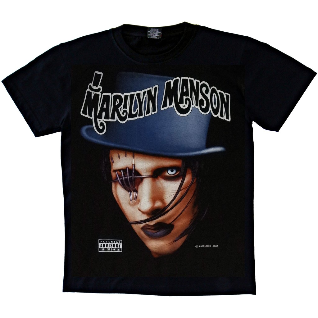 เสื้อวง Marilyn Manson - Eye Patch T-Shirt