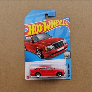 Hotwheels รุ่น Mercedes Benz 500E สีแดง