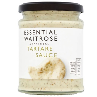 ESSENTIAL WAITROSE TARTARE SAUCE 290g.ซอสจิ้มอาหารทะเล อาหารและเครื่องดื่ม  เครื่องปรุง