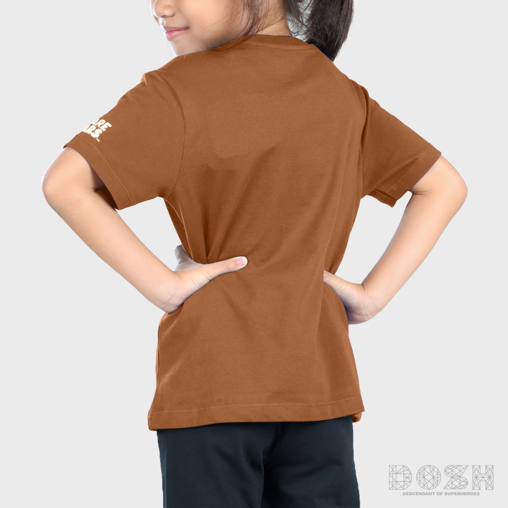 DOSH KIDS T-SHIRTS  WE BARE BEARS เสื้อยืดคอกลมเด็ก PWBBBT5007-BR