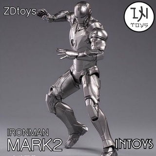 ZD toys Iron Man Mark 2 Action Figure 1/10 Scale ZHONGDONG​ งานลิขสิทธิ์แท้โมสำเร็จ​ความสูง 18 cm