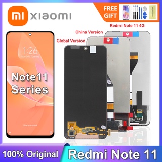 Original Display Screen for Xiaomi Redmi Note 11 LCD Display Touch Screen Assembly For Redmi Note 11 Global / 4G / China