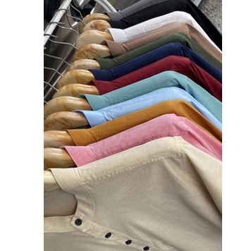 👔เสื้อเชิ้ตคอจีน 4กระดุมแขนยาว 20สี👔ผ้า Oxford ทรงเข้ารูปเล็กน้อย คัตติ้งเนี๊ยบมากกกกก​ - รูปที่ 2