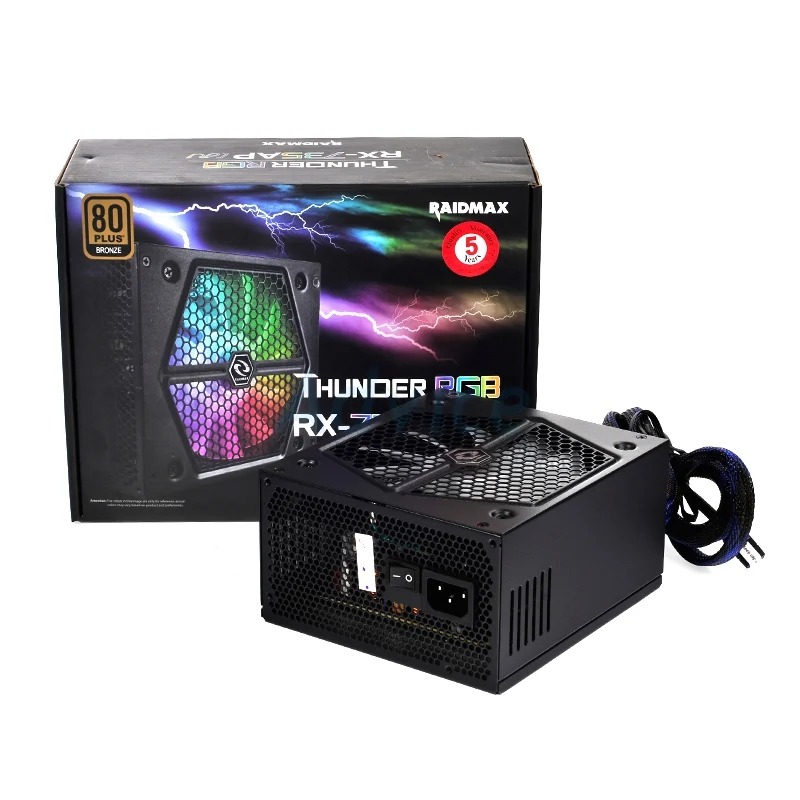 PSU (80+ Bronze) RAIDMAX RX-735 735W. RGB
