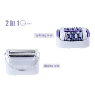 Kemei KM-2668 เครื่องถอนขน โกน+ถอน ในเครื่องเดียว แบบชาร์ตไฟฟ้า ชุดใหญ่ไร้สาย