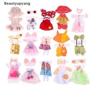 [Beautyupyang] ชุดเสื้อผ้า กระโปรงน่ารัก สําหรับตุ๊กตา 16-17 ซม. 1/8