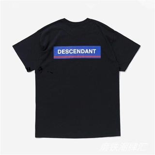 【พร้อมส่ง】DESCENDANT Dcdt HORIZON เสื้อยืดแขนสั้น พิมพ์ลายตัวอักษร สไตล์ญี่ปุ่น สําหรับผู้ชาย และผู้หญิง