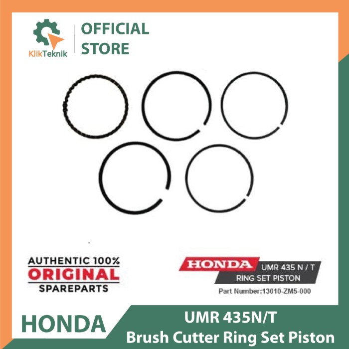 ชุดแหวนลูกสูบเครื่องตัดแปรง Honda UMR 435N/T