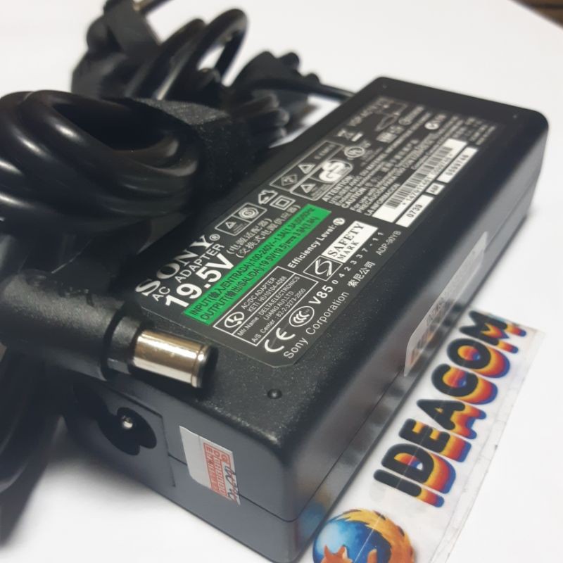 Adaptateur Secteur Sony Original VGP-AC19V20 19.5V 3.9A 75W - Occasion Testé