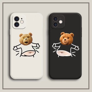 เคสโทรศัพท์มือถือแบบนิ่ม ลายหมีตลก สําหรับ HUAWEI y7 PRO 2019 P30 P20 lite P40 PRO Nova 3e 3 3i 4 4E 5T 7 SE 9 SE 7i Y9 prime 2019 Y7A 2020 Y6P Y9S MATE 20 PRO Y6S