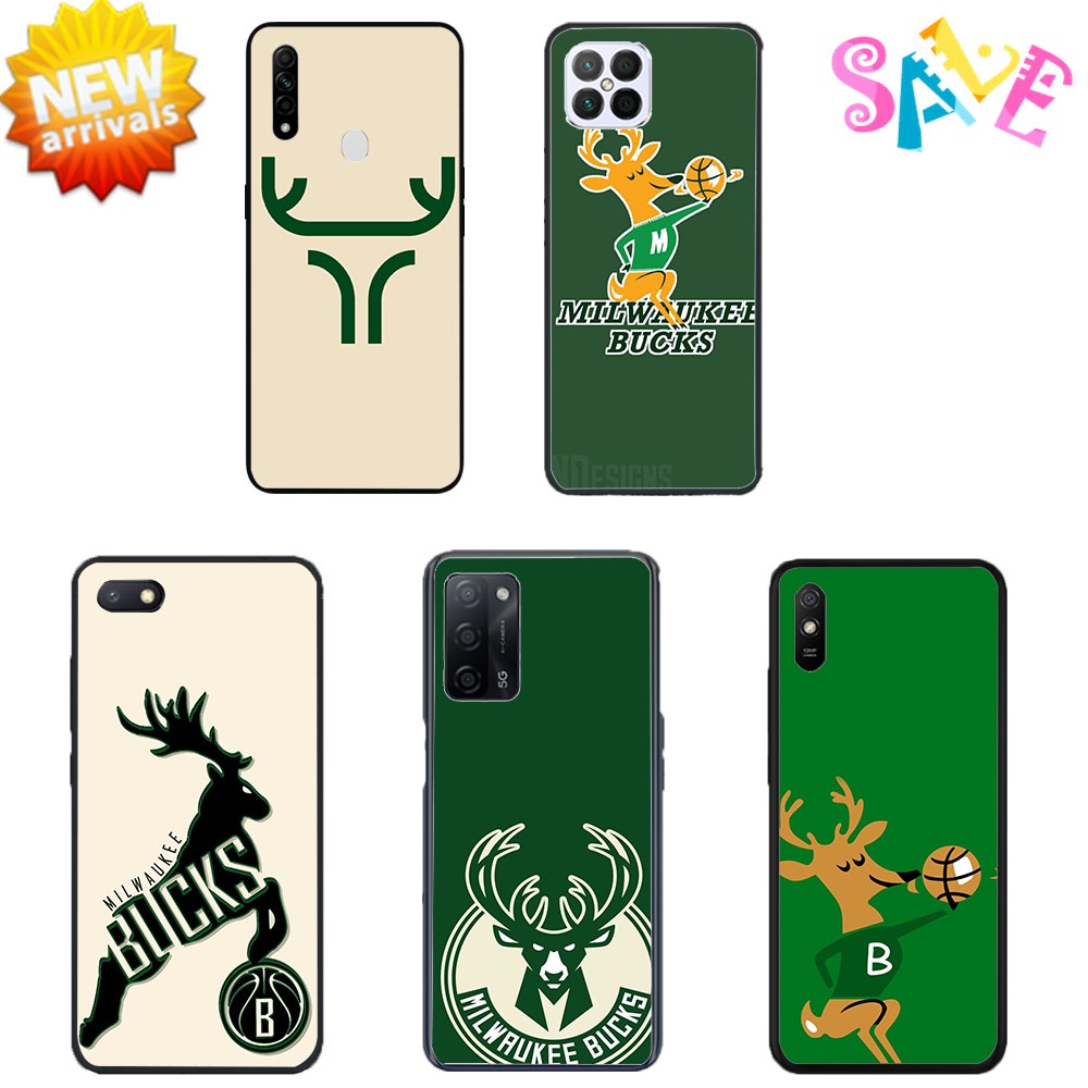 Milwaukee Bucks ปลอกยางซิลิโคนสําหรับ Samsung Galaxy A6 2018 A70 A7 A80 S6 Edge S7 S8 S9 Plus ฝาครอบ
