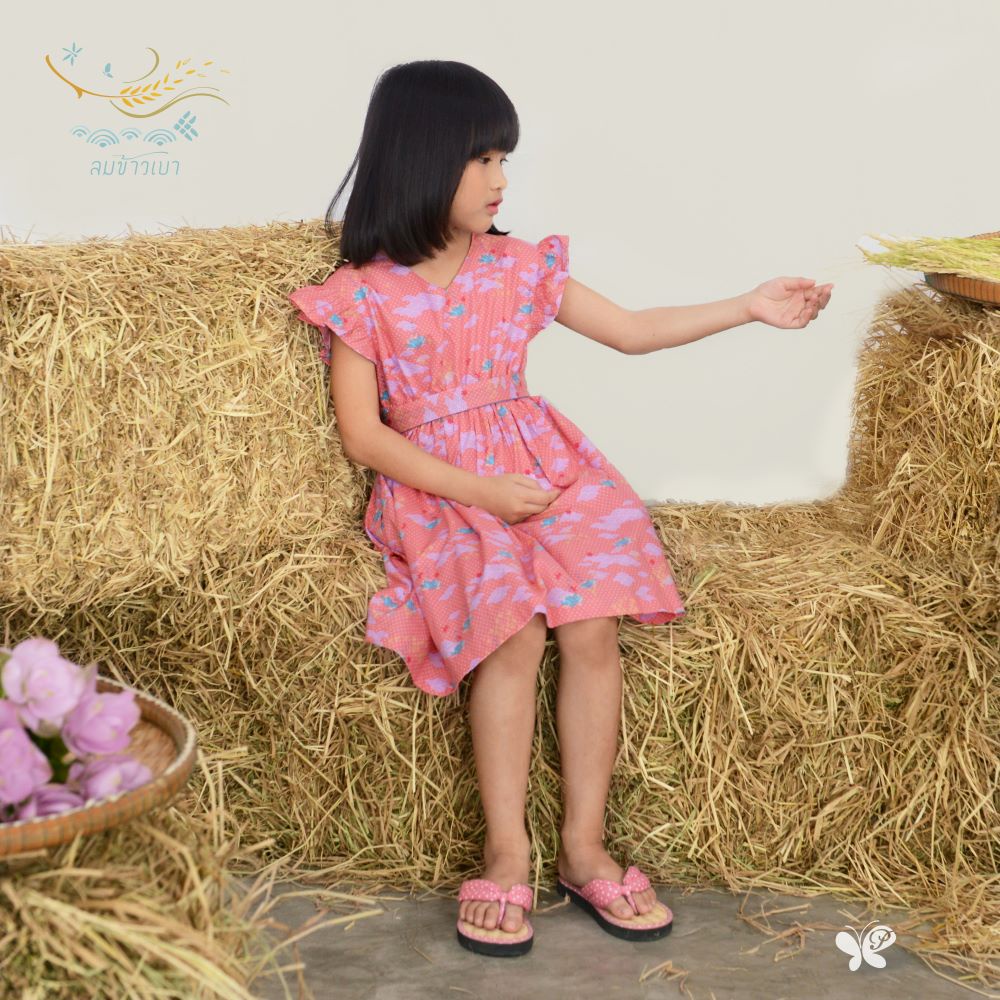 Papillon Girls Tampopo Dress ชุดเดรสแฟชั่น สำหรับเด็กผู้หญิง
