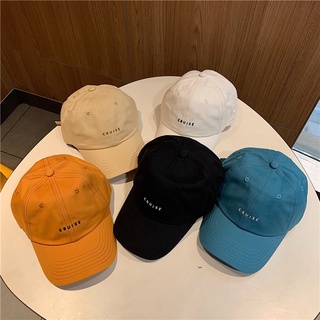 (พร้อมส่ง) ✨ dailything (G010) | 🧢 หมวกแก๊ป หมวกเบสบอลทรงดีมาก เกาหลีมินิมอล พร้อมปัก cruise 🏏