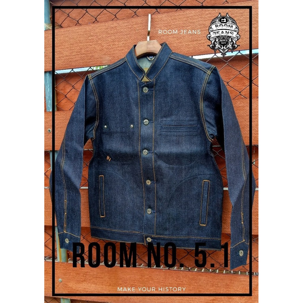 Room Jeans - เสื้อแจ็คเก็ตยีนส์ ผู้ชาย รุ่น JACKET Room No. 5