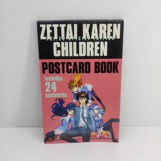 ของสะสมของเเท้การ์ตูนอนิเมะ-ZETTAI KAREN CHILDREN-POSTCARD BOOK ของเเท้จากญี่ปุ่น