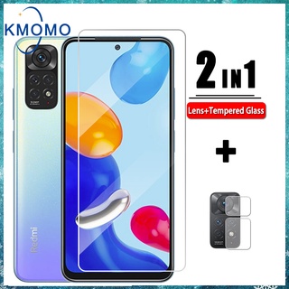 ฟิล์มใส ฟิล์มกระจก Xiaomi Redmi Note 12 4G + 11 Pro 5G 11s 10 10s 9 9s 8 7 Plus ฟิล์มกระจกนิรภัย แบบใส ฟิล์มเลนส์กล้องสำหรับ สำหรับโทรศัพท์