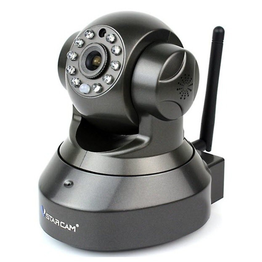 VSTARCAM กล้องวงจรปิด PnP IP Wifi IR Cut Camera รุ่น C7837WIP (BLACK)