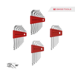 ประแจหกเหลี่ยมหัวบอลชุด PB Swiss Tools รุ่น PB 212 H Ball Point Hex key L-Wrenches Set Series 212H