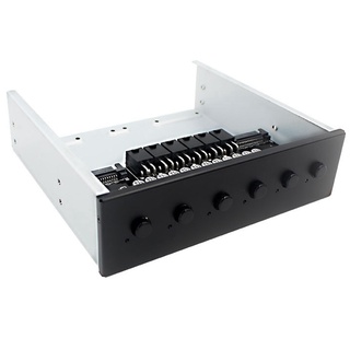 6 Way Hard Disk Selector Controller Hard Drive Power Switch ule for Desktop Computer Support 2.5/3.5 Inch SATA HDD