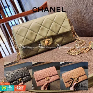 VIP 】สวยหรูพร้อมเสิร์ฟ!! กับไอเท็มสุดเลิฟจาก Chanel กระเป๋าสะพายที่สุดของความคุ้มค่า วัสดุหนังแกะนิ่มเต็มใบ