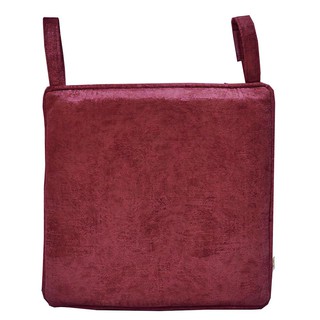 เบาะรองนั่ง H&amp;L STYLE MIAMI 16x16 นิ้ว สีแดง หมอนอิงและเบาะ CHAIR PAD H&amp;L STYLE MIAMI 16x16" RED