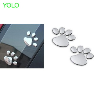 Window Bear Dog Car Prints Bumper