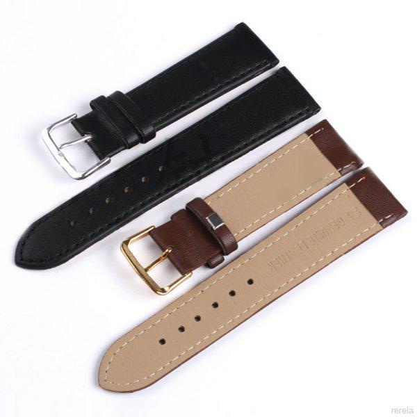 อุปกรณ์เสริมสายนาฬิกาข้อมือสายหนังแบบเปลี่ยนสําหรับ Pin Buckled