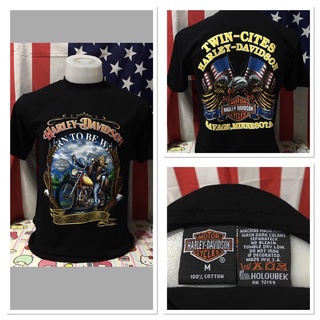 LL Streetเสื้อฮาเล่ย์ Harley-Davidson Reproduction S-3XL ป้าย USA ผ้าCotton100 ใสสบาย ใสสบาย