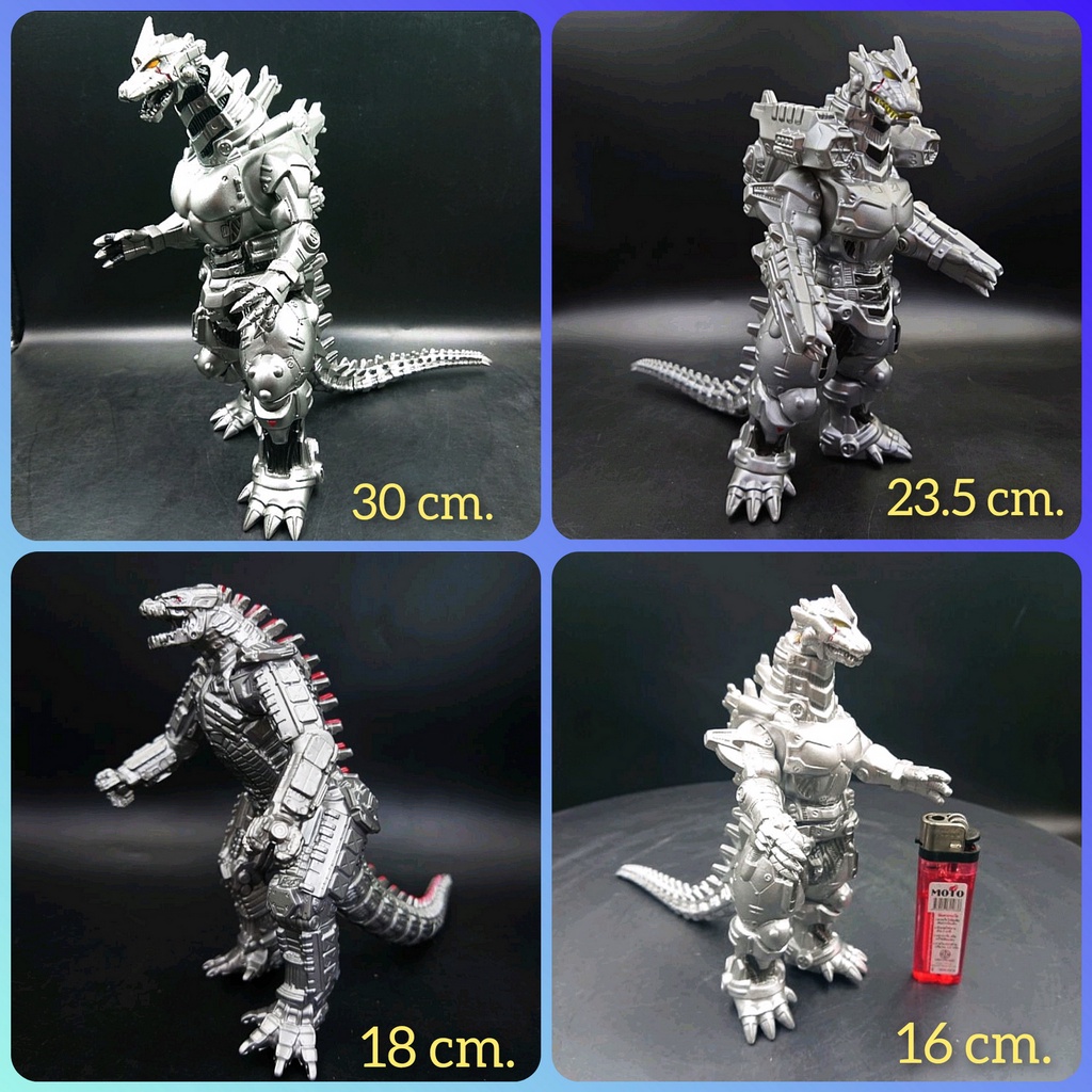 โมเดล เมก้า ก็อตซิลล่า Mega Godzilla สวยมากๆ มี 4 ขนาด ให้เลือก ขยับแขนและหางได้  งานละเอียดจริงๆ อลังการ ราคาถูก