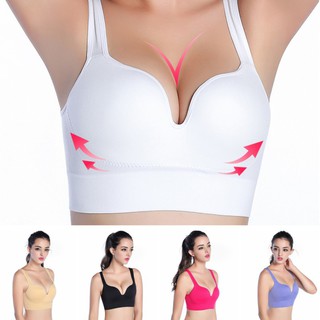 ทักแชทมา เพื่อรับโค้ดนะจ้ะ Racerback Bra บราแบบเต็มคัพ ไร้รอยต่อ สำหรับสตรี