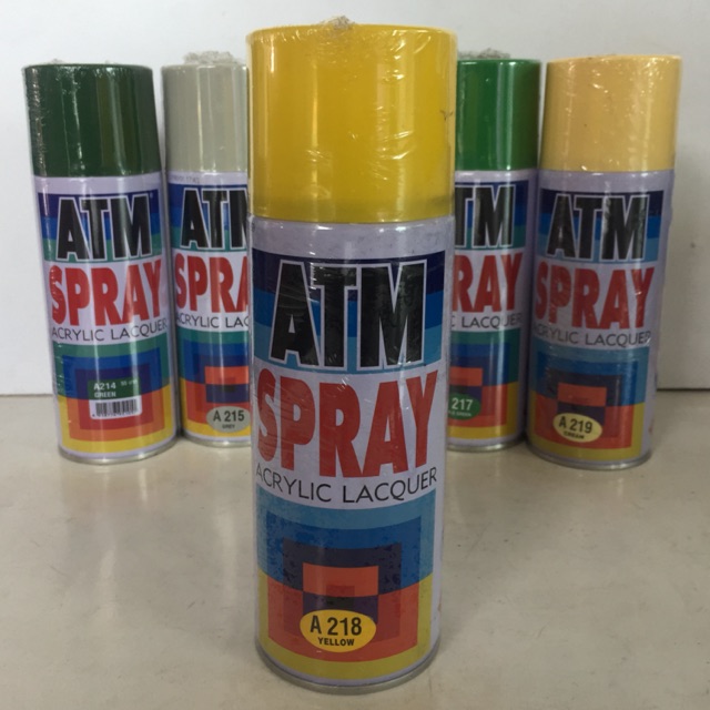 สีสเปรย์ ATM สีพ่นผนัง สเปรย์พ่น