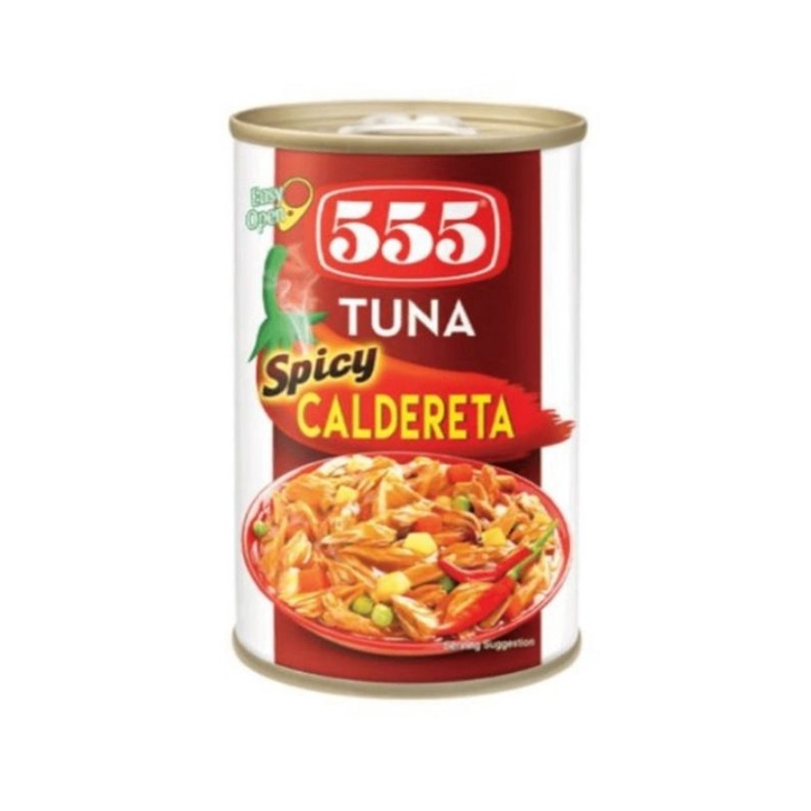 555 Tuna Spicy Caldereta Easy Open 155g