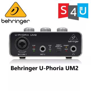 behringer um2 audio interface