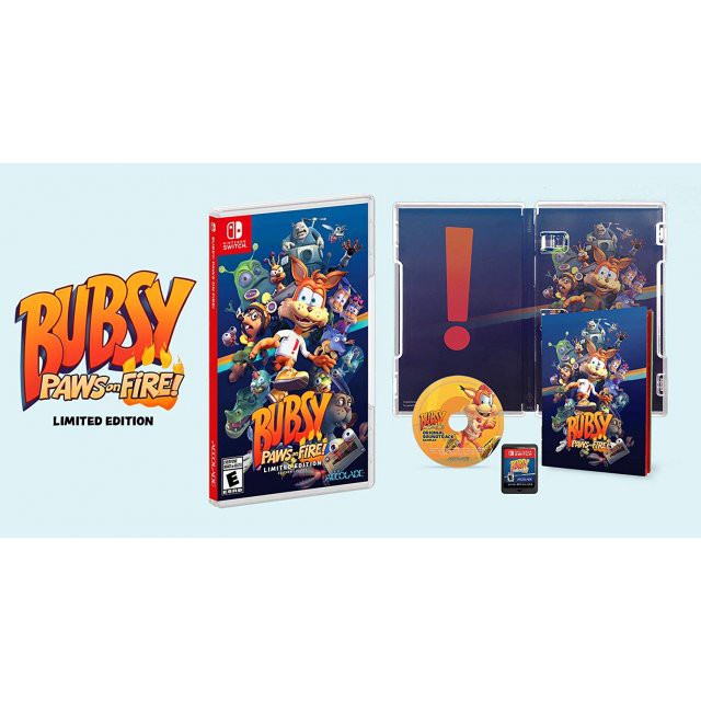 [+..••] NSW BUBSY: PAWS ON FIRE [LIMITED EDITION] (เกม Nintendo Switch™🎮)