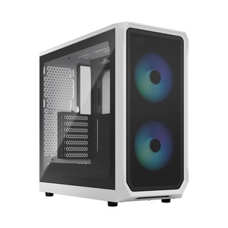 Fractal Design Focus 2 RGB White Tempered Glass Case (FD-C-FOC2A-04)