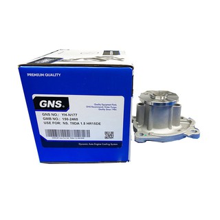 ปั้มน้ำยี่ห้อ GNS ใช้สำหรับรุ่นรถ NISSAN TIIDA 1.5 HR15DE (GWN-87A)