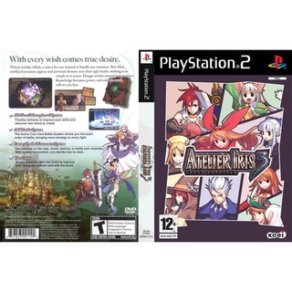 แผ่นเกมส์ PS2 Atelier Iris 3 Grand Phantasm   คุณภาพ ส่งไว (DVD)