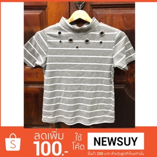 [Codeลด100:newsuy]🔥เสื้อยืดแฟชั่น เสื้อยืด ใส่สบาย พร้อมส่ง!