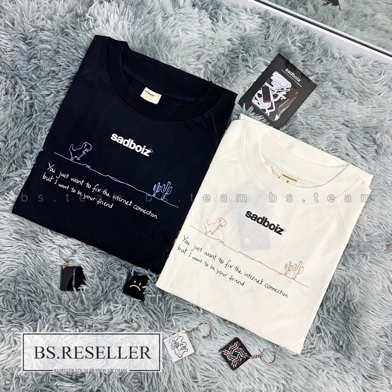 [Sadboiz ของแท้] SADDINO SS2 aka Sad Dinosaur T-shirt version II SADBOIZAINTCRY - BS.RESELLER