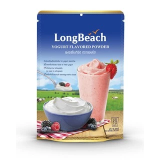 ลองบีช ผงโยเกิร์ต ขนาด 400 กรัม LongBeach Yogurt Powder size 400g.