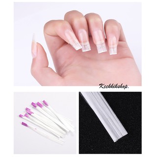 ไฟเบอร์ต่อเล็บ ใยไฟเบอร์ ต่อเล็บ เสริมความแข็งแรง Fiberglass nails