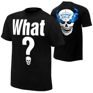 Stone Cold Steve Austin What Retro Cotton O-neck Short Sleeve T-shirt MenS-5XL