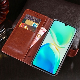 VIVO T1 5G เคส เคสฝาพับ PU Leather Wallet Case Stand Holder Flip VIVO T1 5G VIVOT1 เคส